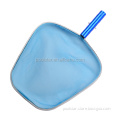 Aluminum Frame & Plastic-Handled Heavy Duty Leaf Skimmer for Efficient Pool Cleaning and Filtration